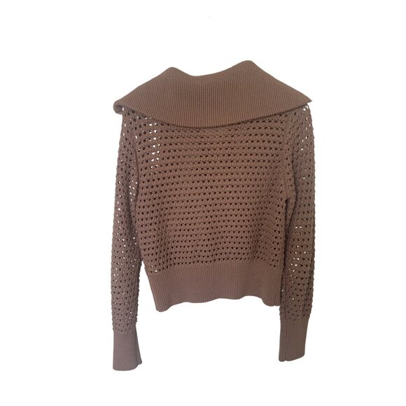 Varley Eloise Cedar Full Zip Knit Jacket - Picture 4 of 6